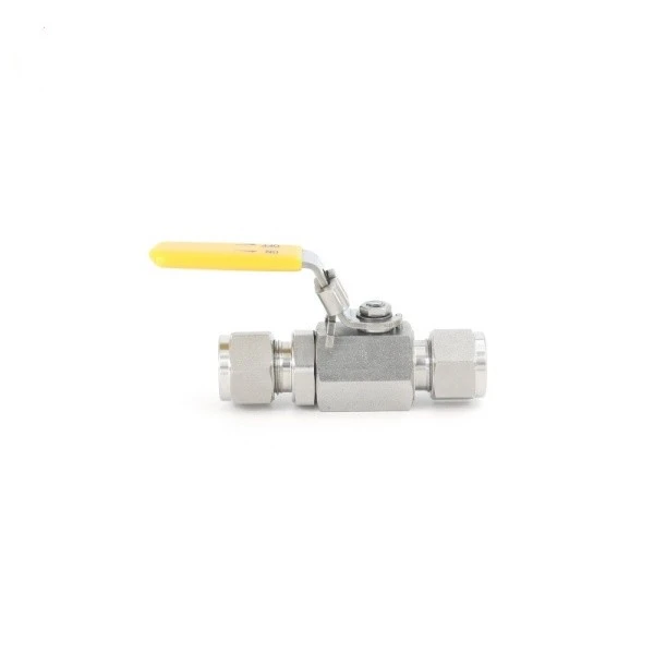 High Pressure Metric Double Ferrule Hex Instrument Ball Valve factory