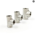Stainless Steel fondut Tee Connector